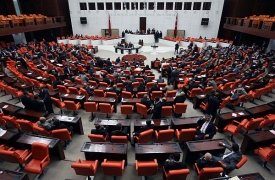 Turecký parlament.